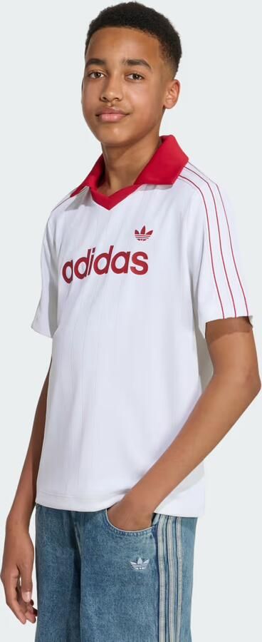 Adidas LOOSE-FIT PINSTRIPE POLOSHIRT - Foto 5