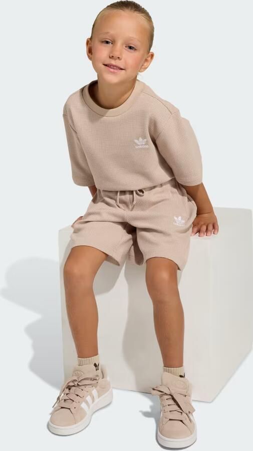 Adidas Loose-Fit Waffle Short T-Shirt-Set - Foto 5