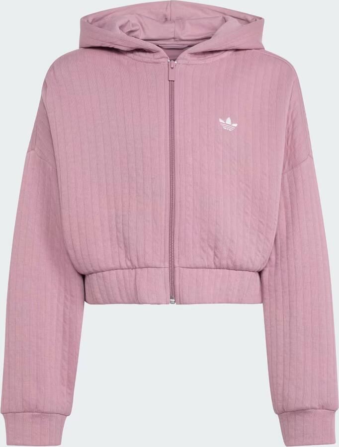 Adidas LOOSE PADDED RIB RITSHOODIE - Foto 4