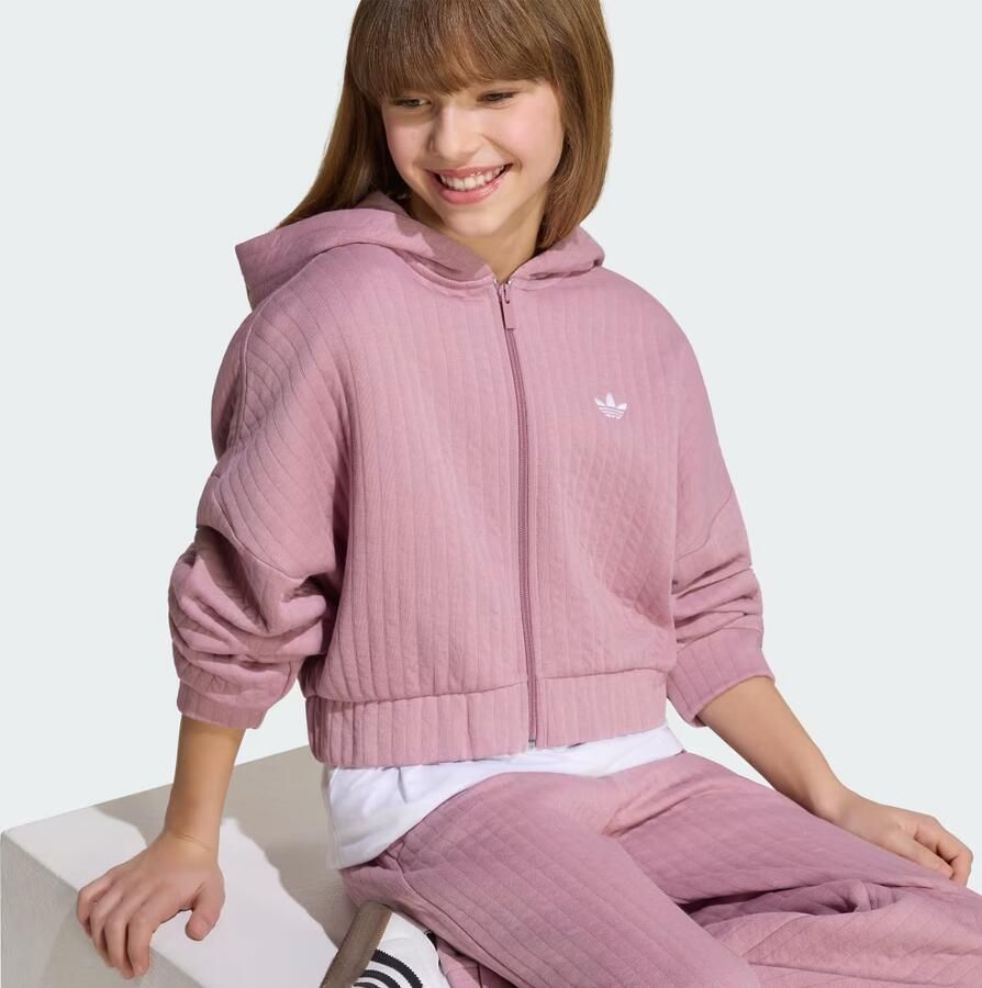 Adidas LOOSE PADDED RIB RITSHOODIE - Foto 2