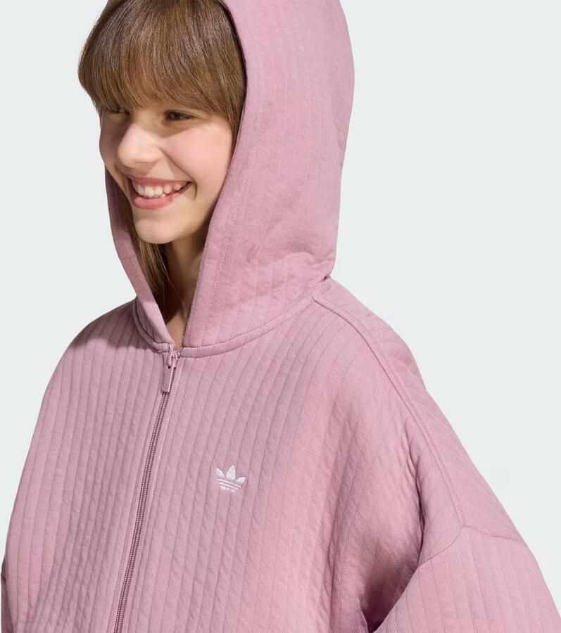 Adidas LOOSE PADDED RIB RITSHOODIE - Foto 3