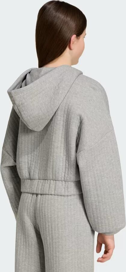 Adidas LOOSE PADDED RIB RITSHOODIE - Foto 6