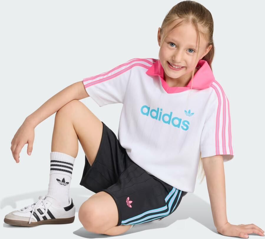 Adidas LOOSE PINSTRIPE SHORT EN T-SHIRT SET - Foto 2