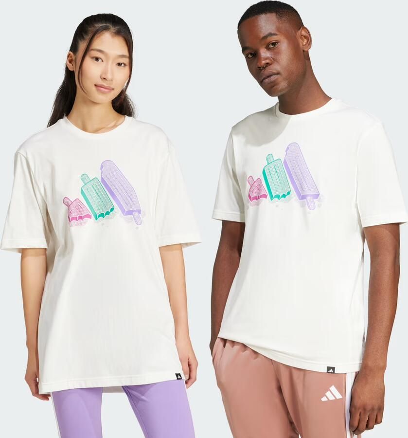 Adidas Sportswear T-shirt M L ICE TEE