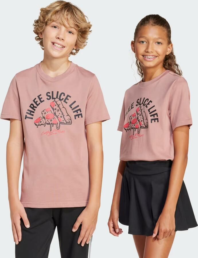 Adidas Lounge Pizza Graphic T-shirt Kids