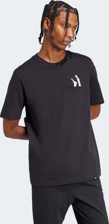 Adidas Lounge Slides Graphic Pocket T-shirt - Foto 7