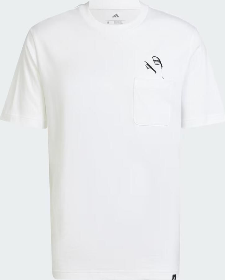 Adidas Lounge Slides Graphic Pocket T-shirt - Foto 5