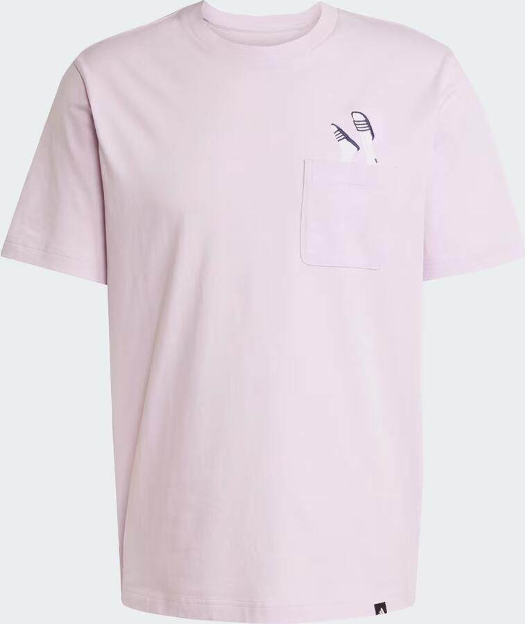 Adidas Lounge Slides Graphic Pocket T-shirt - Foto 2