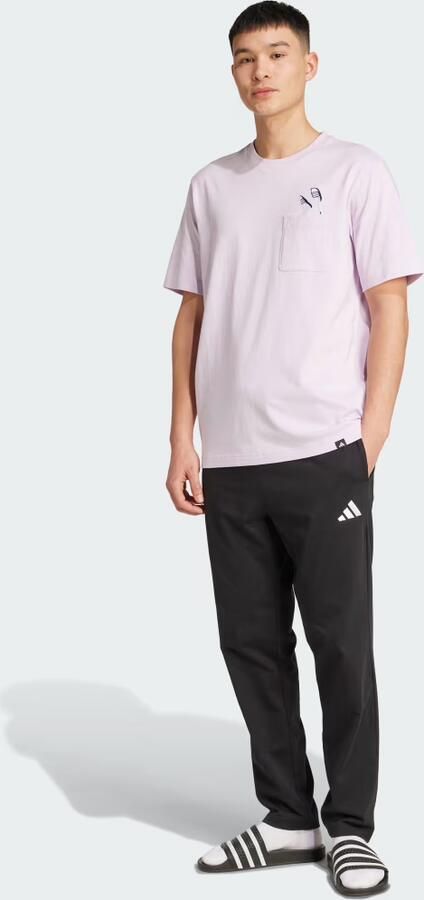 Adidas Lounge Slides Graphic Pocket T-shirt - Foto 5