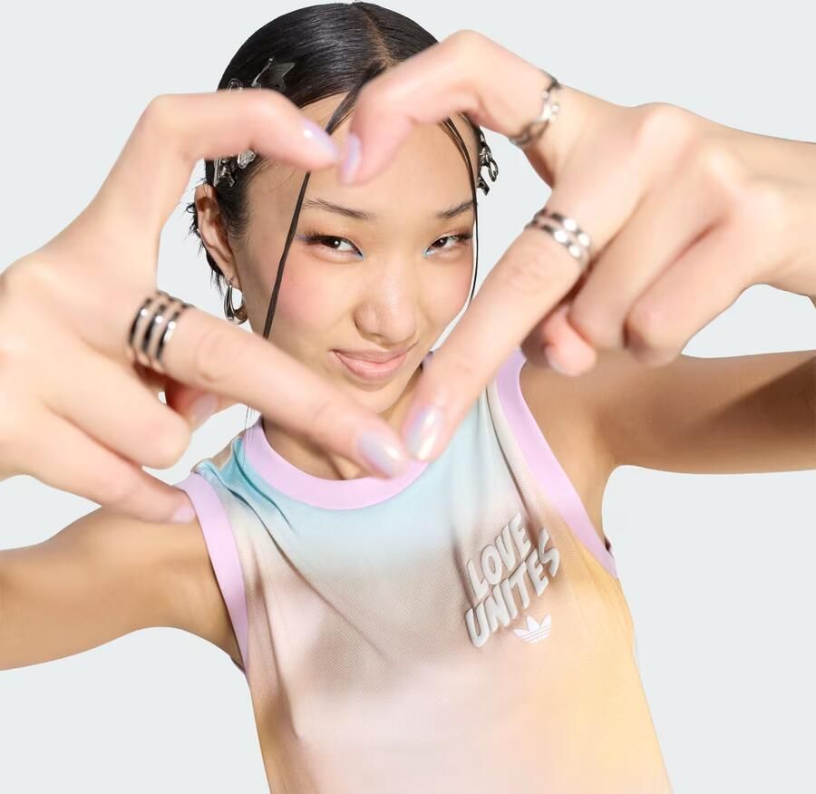 Adidas LOVE UNITES ALL OVER PRINT TANKTOP - Foto 2