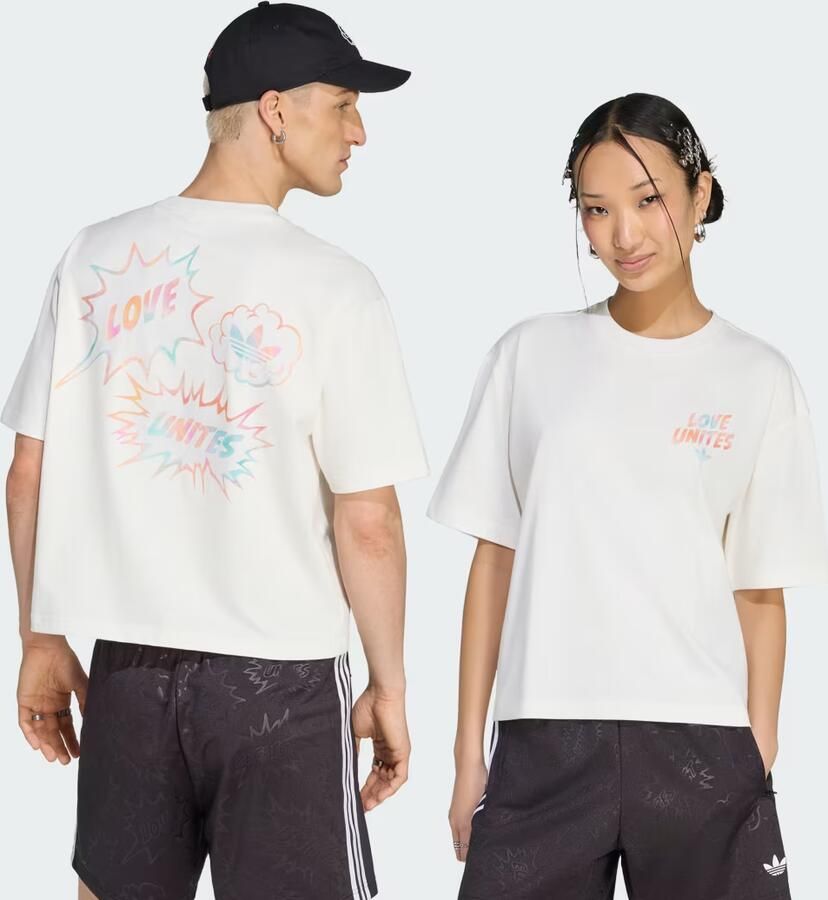 Adidas LOVE UNITES GFX T-SHIRT - Foto 2