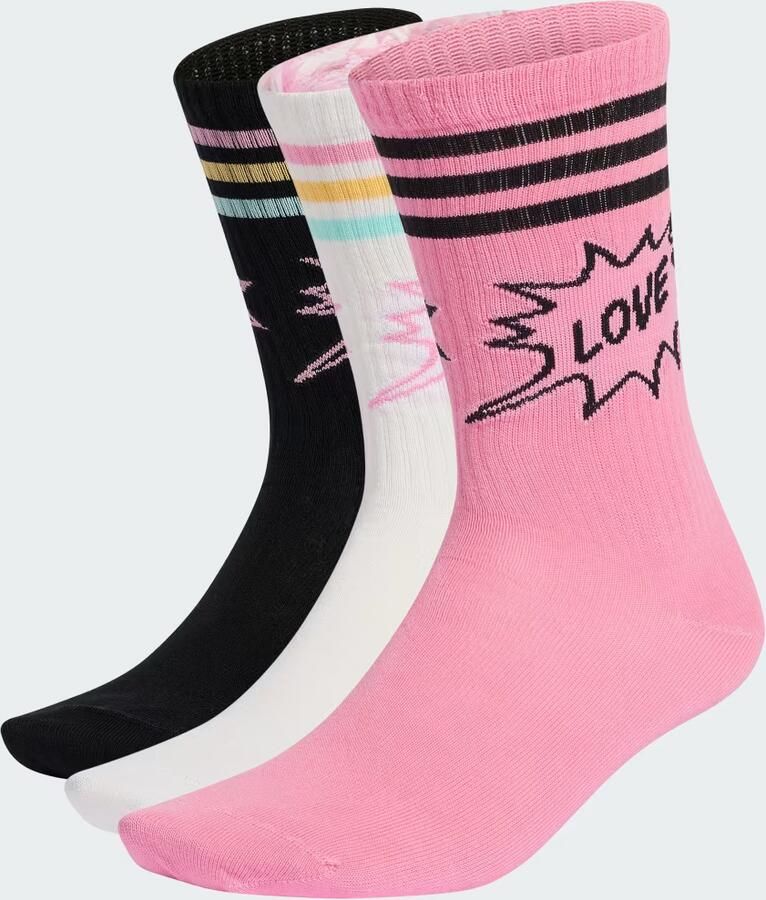 Adidas LOVE UNITES SOKKEN 3 PAAR