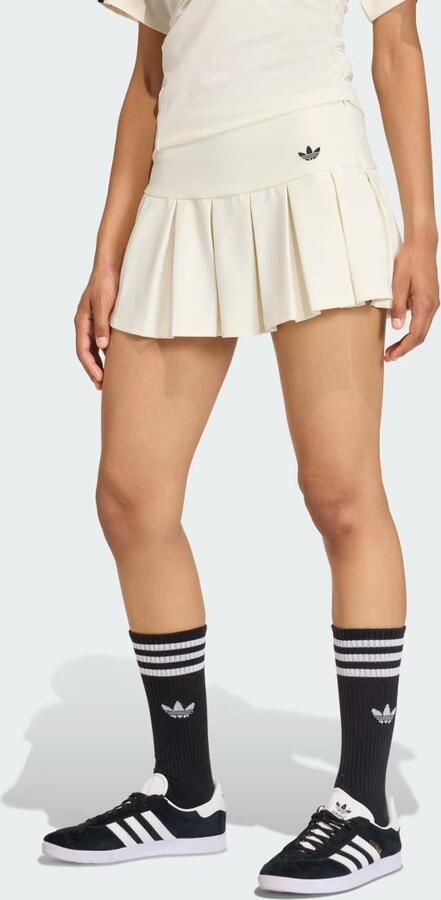Adidas Originals Trefoil Tennis Skirt Wit- Dames Wit - Foto 2