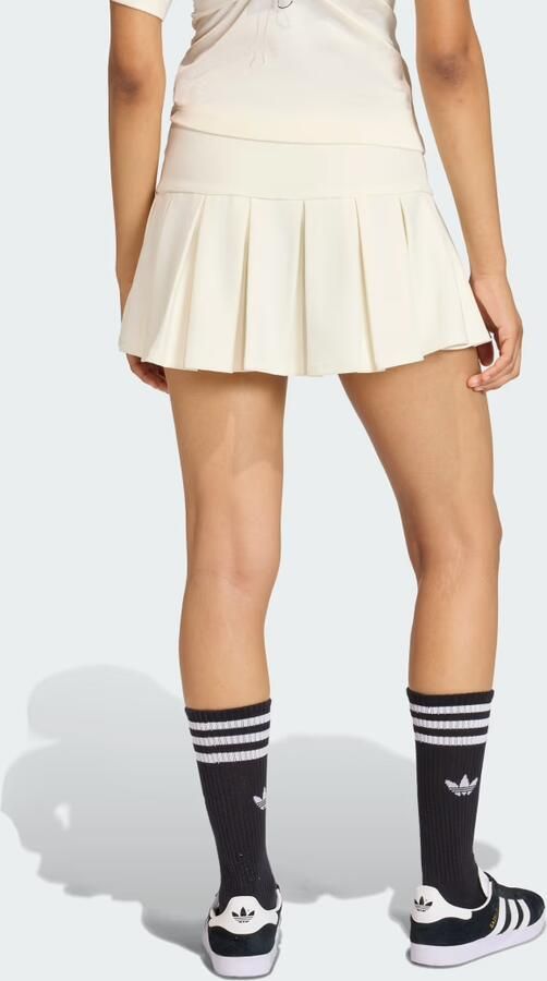 Adidas Originals Trefoil Tennis Skirt Wit- Dames Wit - Foto 6