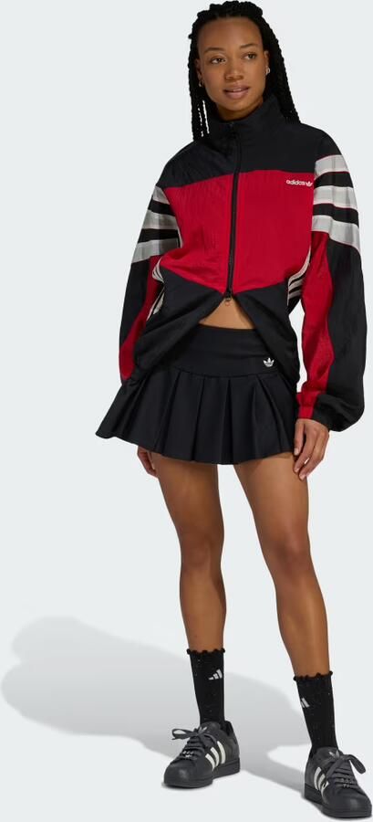 Adidas Originals Trefoil Tennis Skirt Zwart- Dames Zwart - Foto 7
