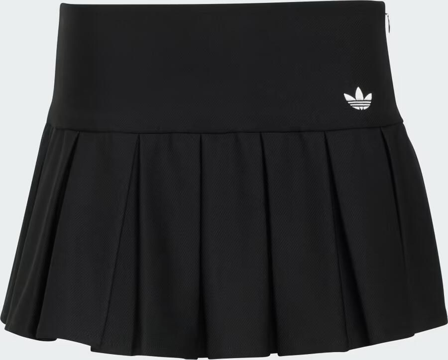 Adidas Originals Trefoil Tennis Skirt Zwart- Dames Zwart - Foto 4