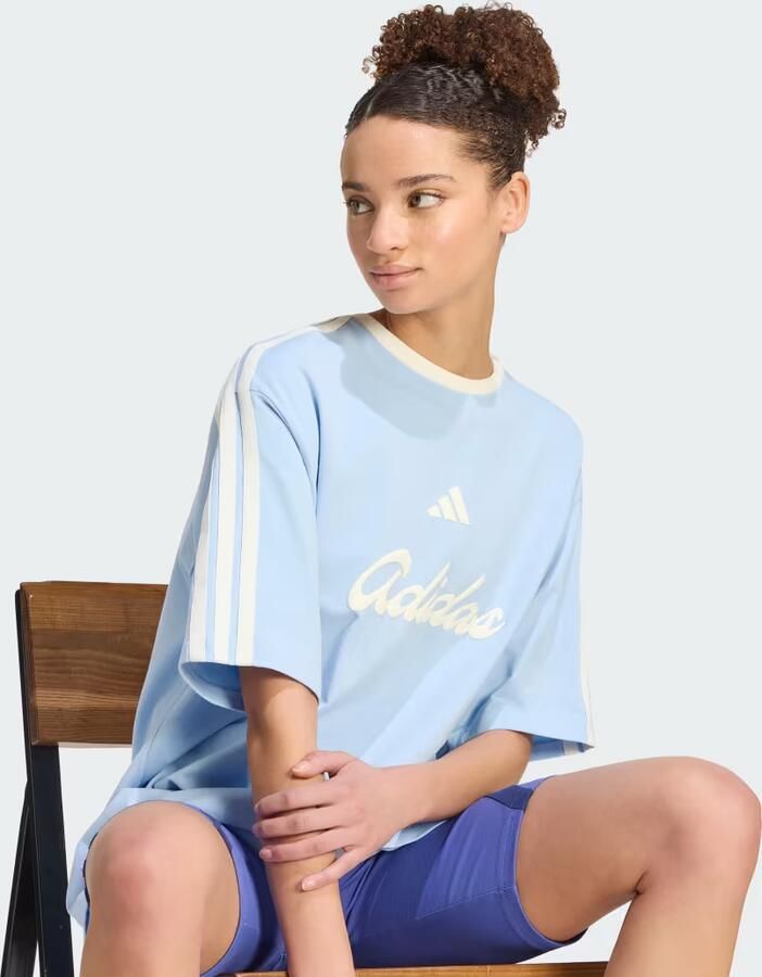 Adidas LUX TIRO LOOSE GRAPHIC T-SHIRT - Foto 4
