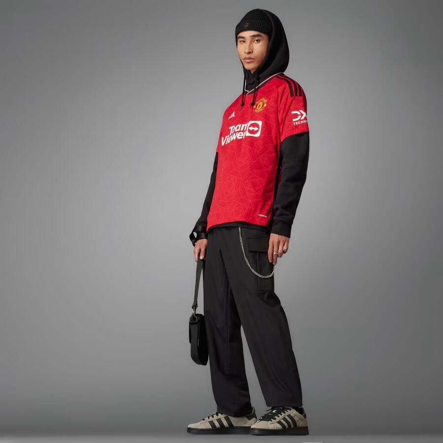 Adidas Manchester United Thuisshirt 23 24 Rood Voetbalshirt Heren - Foto 3