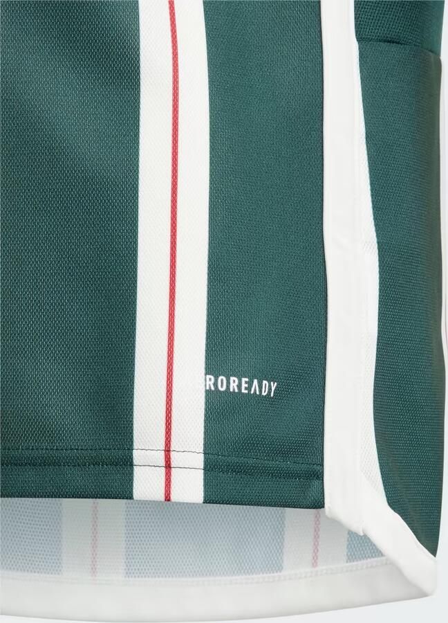 Adidas Perfor ce junior chester United voetbalshirt groen wit Sport t-shirt Gerecycled polyester Ronde hals 128 - Foto 4