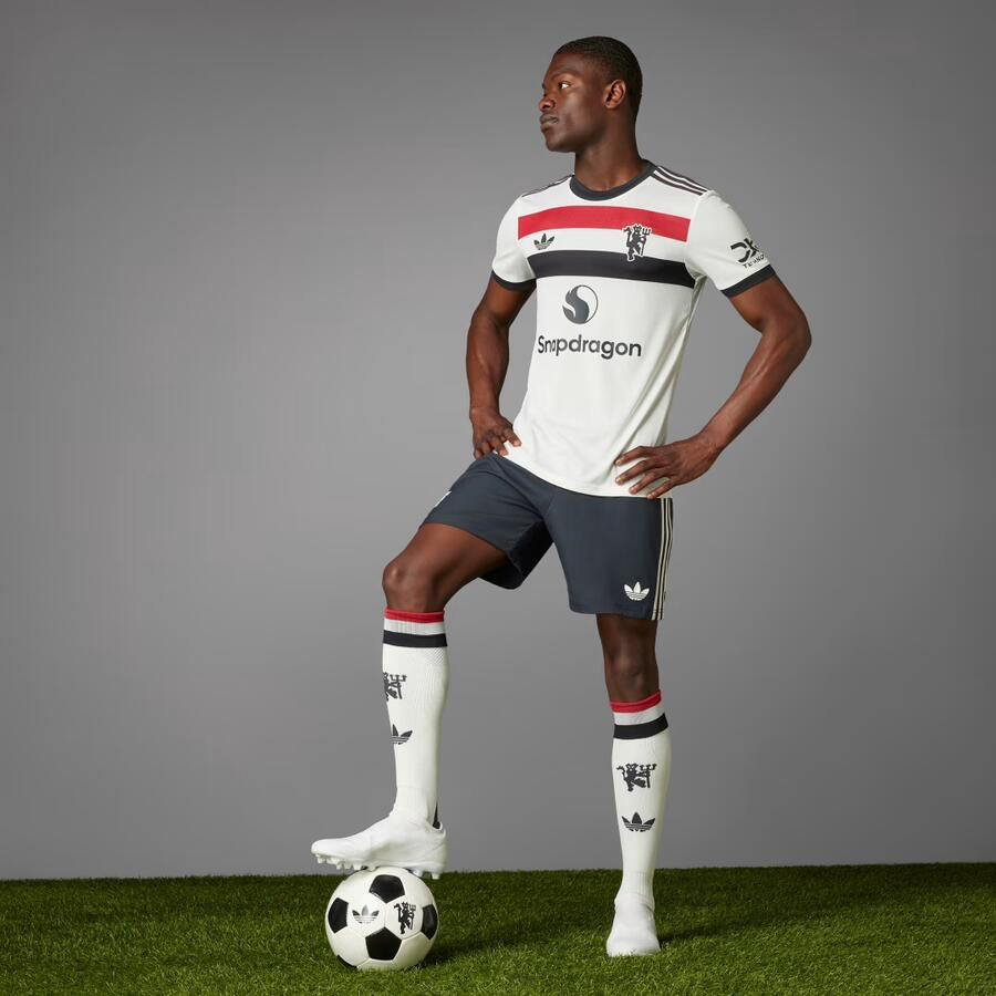 Adidas Manchester United FC 2024 25 Match Third Shirt Wit- Heren Wit