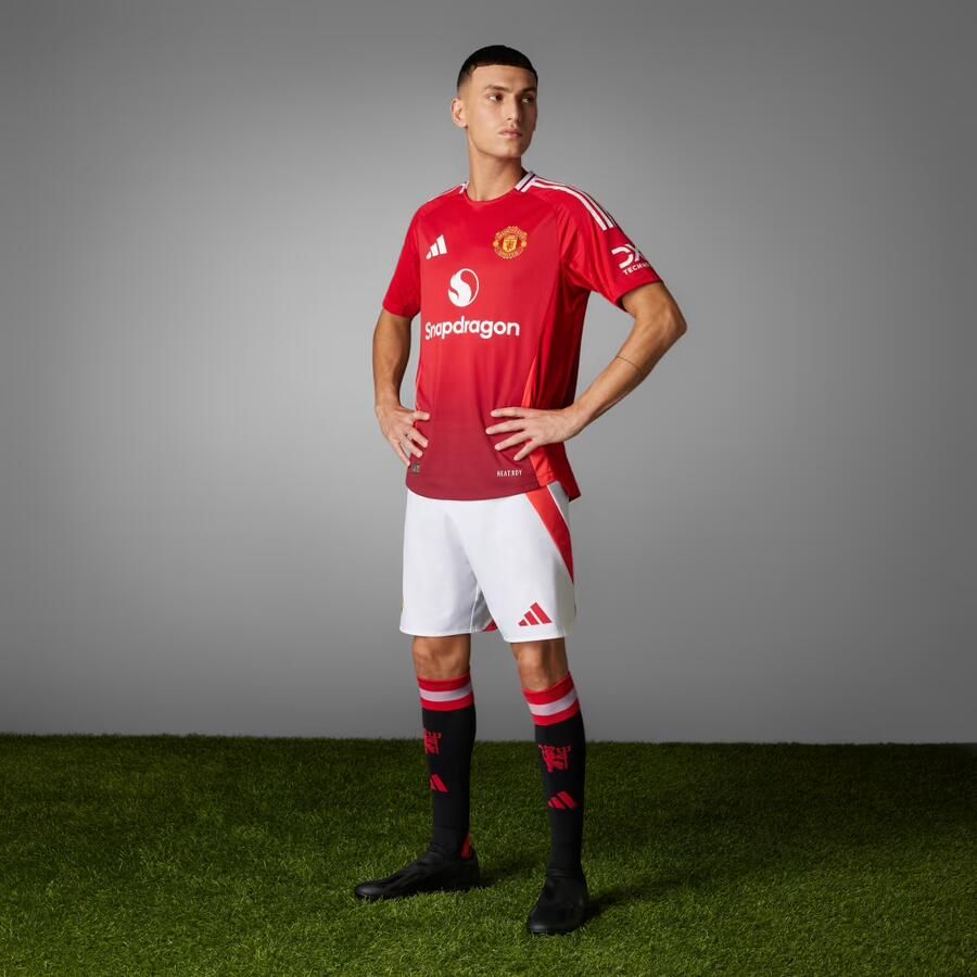 Adidas Manchester United FC 2024 25 Match Home Shirt Mufc Red Bright Red- Heren Mufc Red Bright Red - Foto 2