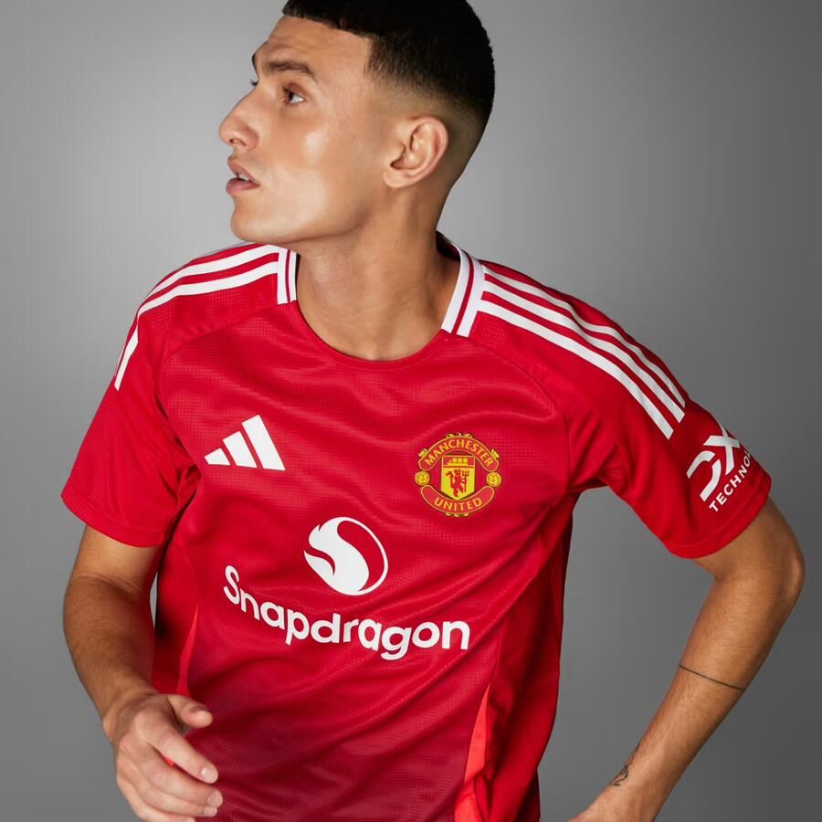 Adidas Manchester United FC 2024 25 Match Home Shirt Mufc Red Bright Red- Heren Mufc Red Bright Red - Foto 3