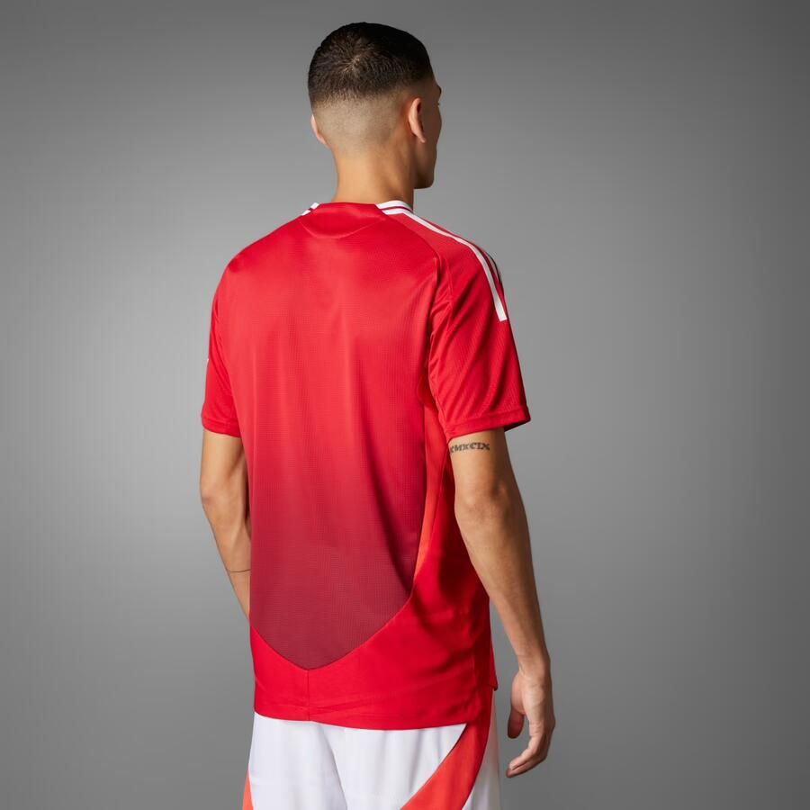 Adidas Manchester United FC 2024 25 Match Home Shirt Mufc Red Bright Red- Heren Mufc Red Bright Red - Foto 4