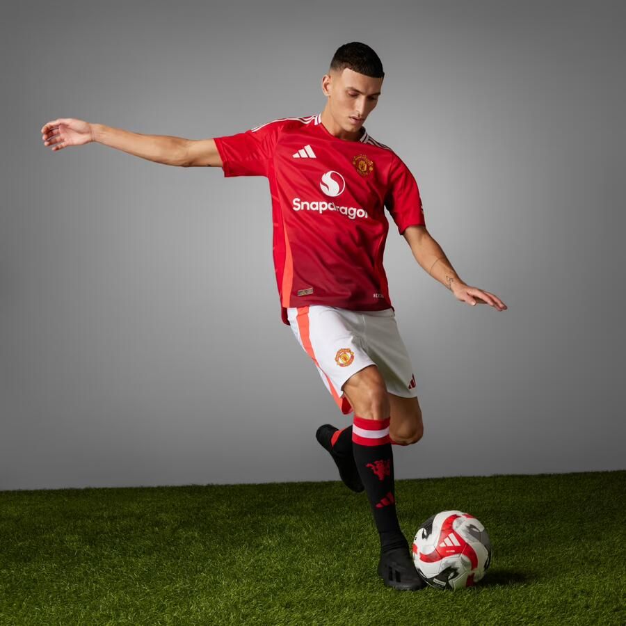 Adidas Manchester United FC 2024 25 Match Home Shirt Mufc Red Bright Red- Heren Mufc Red Bright Red - Foto 6