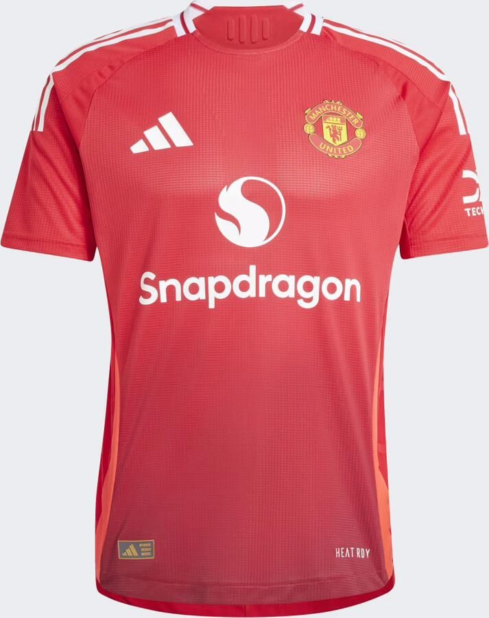 Adidas Manchester United FC 2024 25 Match Home Shirt Mufc Red Bright Red- Heren Mufc Red Bright Red - Foto 4