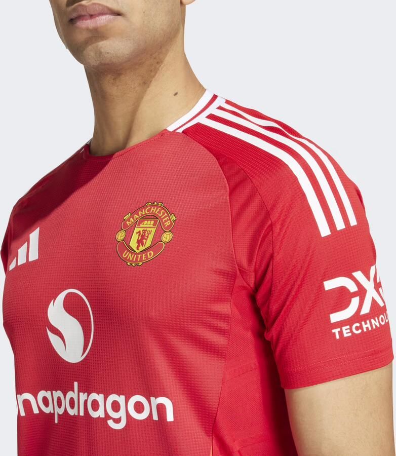 Adidas Manchester United FC 2024 25 Match Home Shirt Mufc Red Bright Red- Heren Mufc Red Bright Red - Foto 3
