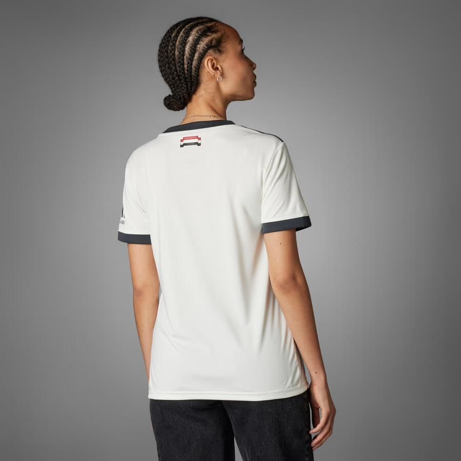 Adidas Originals Manchester United FC 2024 25 Third Shirt Dames Off White- Dames Off White - Foto 2