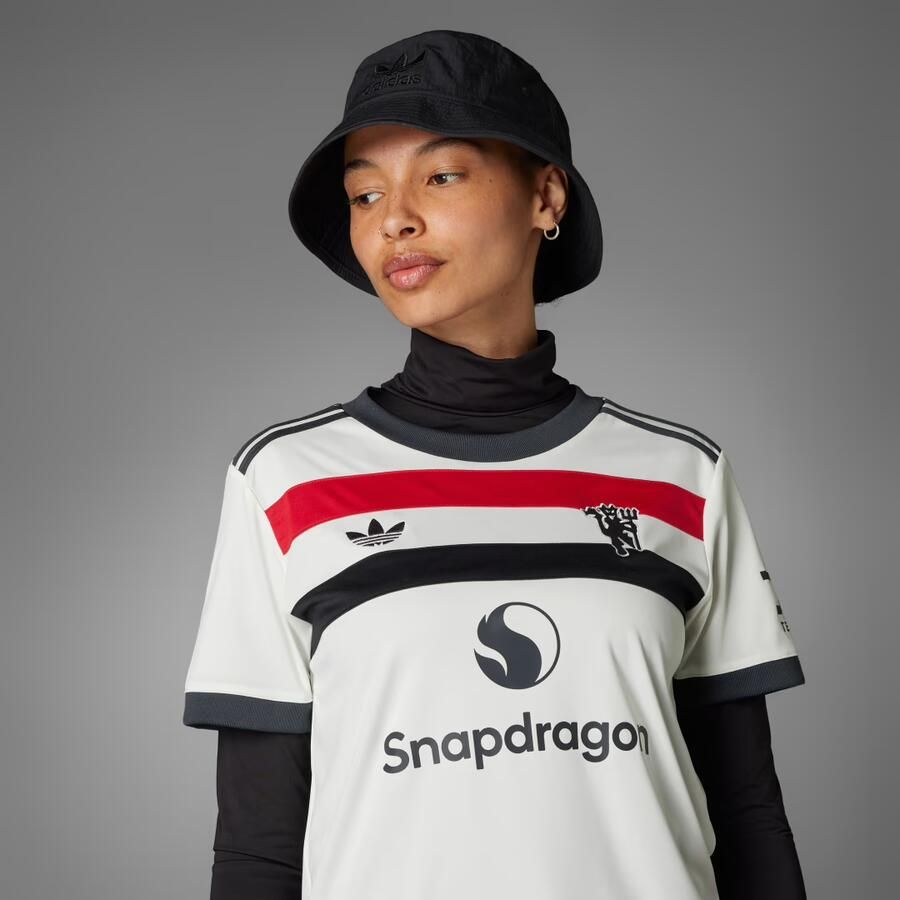 Adidas Originals Manchester United FC 2024 25 Third Shirt Dames Off White- Dames Off White - Foto 3