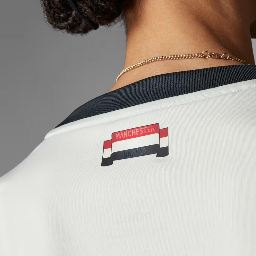 Adidas Originals Manchester United FC 2024 25 Third Shirt Dames Off White- Dames Off White - Foto 4