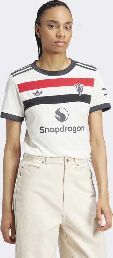 Adidas Originals Manchester United FC 2024 25 Third Shirt Dames Off White- Dames Off White - Foto 5