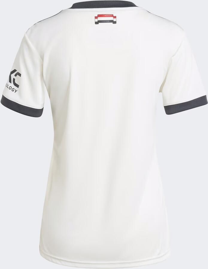 Adidas Originals Manchester United FC 2024 25 Third Shirt Dames Off White- Dames Off White - Foto 2