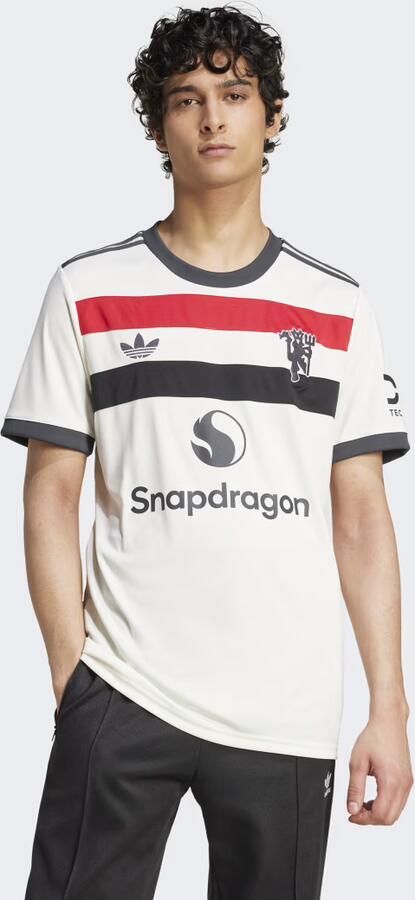 Adidas Originals Manchester United FC 2024 25 Third Shirt Off White- Heren Off White