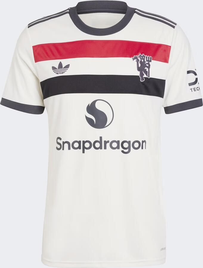 Adidas Originals Manchester United FC 2024 25 Third Shirt Off White- Heren Off White - Foto 3