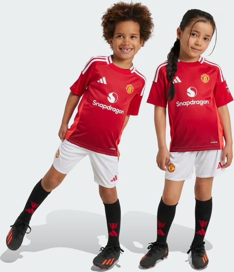 Adidas chester United 24 25 Mini-Thuistenue Kids