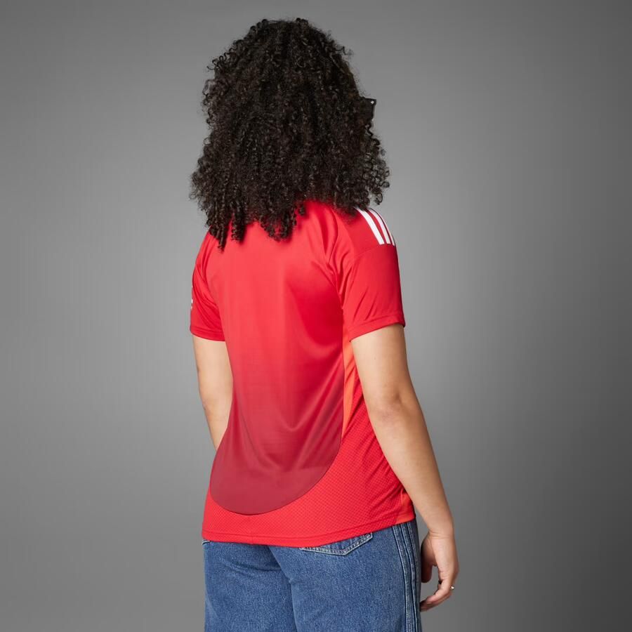 Adidas T-shirt Korte Mouw T-shirt Manchester United 24 25 Femme Manches Courtes - Foto 2
