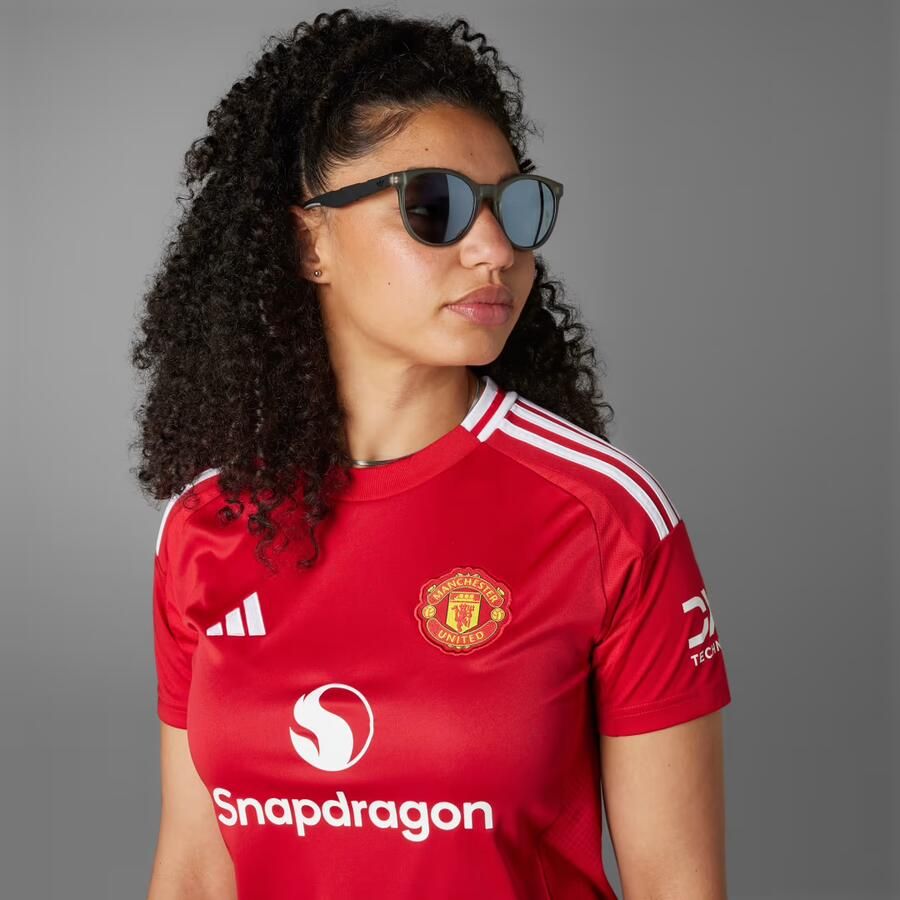 Adidas T-shirt Korte Mouw T-shirt Manchester United 24 25 Femme Manches Courtes - Foto 3