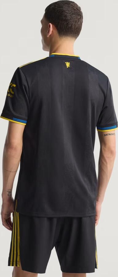 Adidas Originals Manchester United FC 2025 26 Match Third Shirt Zwart- Heren Zwart - Foto 5