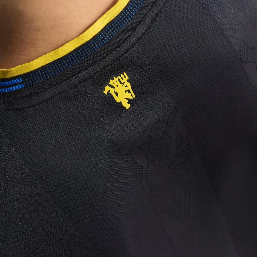 Adidas Originals Manchester United FC 2025 26 Match Third Shirt Zwart- Heren Zwart