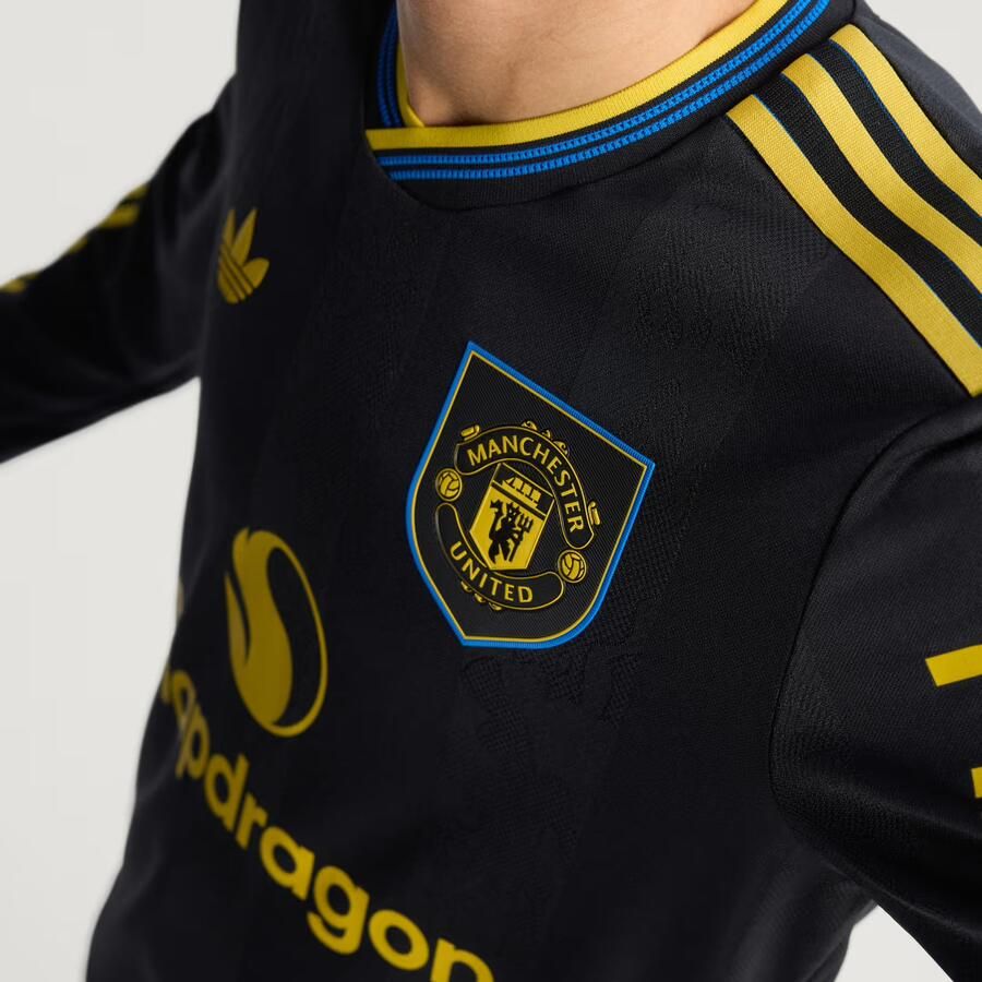 Adidas Manchester United 25 26 Authentiek Derde Shirt met Lange Mouwen - Foto 2