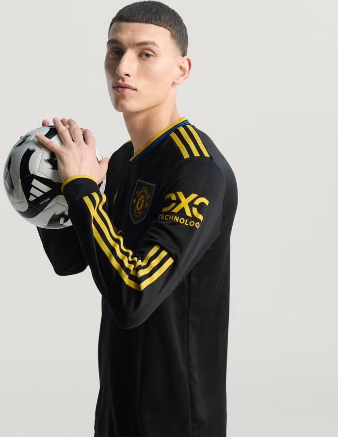 Adidas Manchester United 25 26 Authentiek Derde Shirt met Lange Mouwen - Foto 5