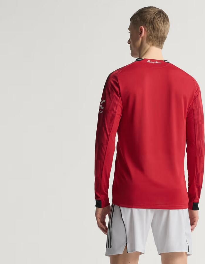 Adidas Manchester United 25 26 Authentiek Longsleeve Thuisshirt - Foto 3