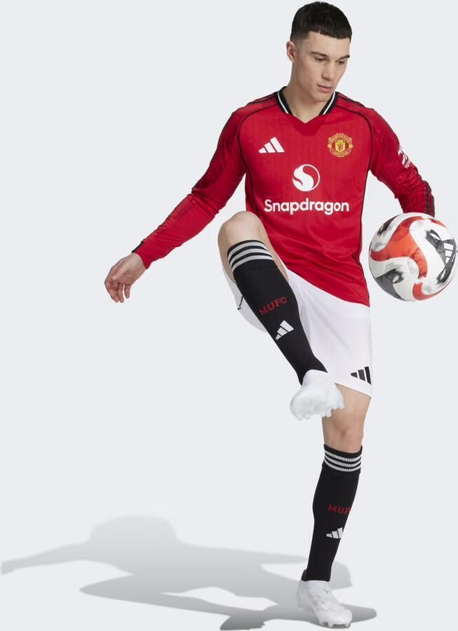Adidas Manchester United 25 26 Authentiek Longsleeve Thuisshirt - Foto 5