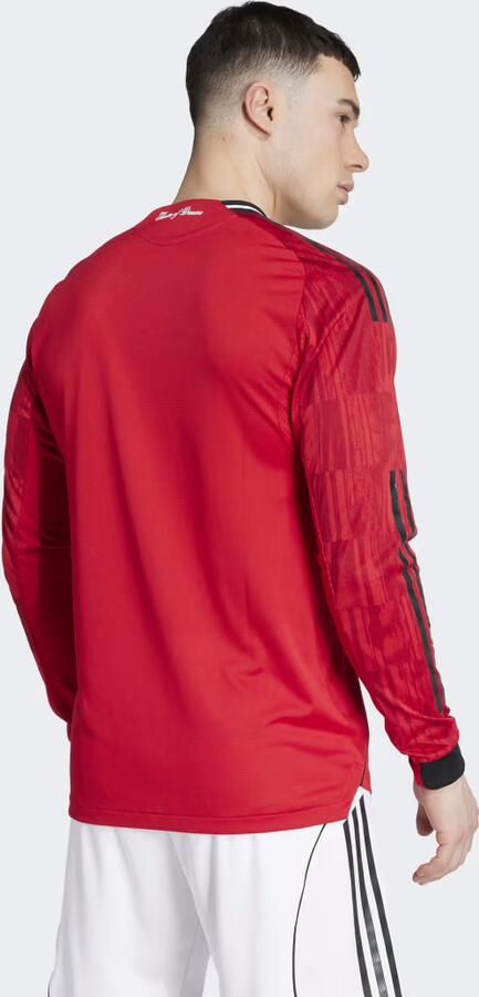 Adidas Manchester United 25 26 Authentiek Longsleeve Thuisshirt - Foto 6