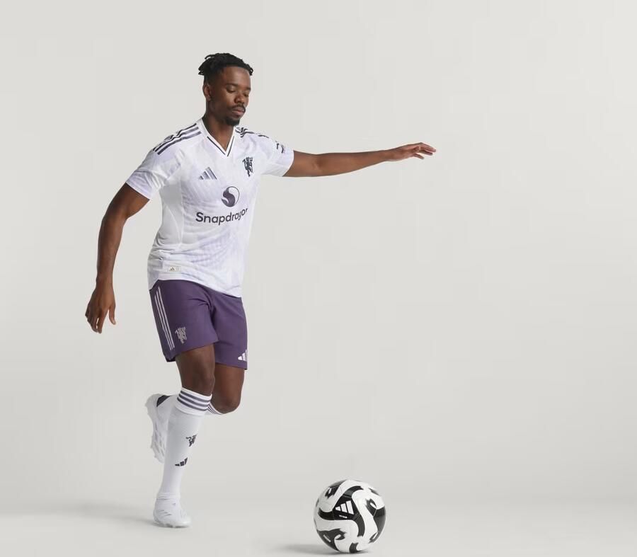 Adidas Manchester United 2025 26 Match Away Shirt Wit- Heren Wit - Foto 4