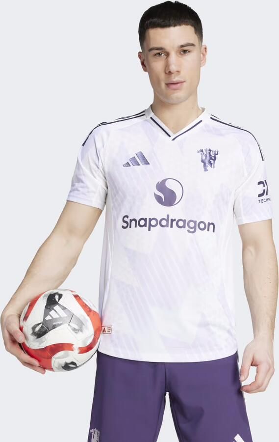 Adidas Manchester United 2025 26 Match Away Shirt Wit- Heren Wit