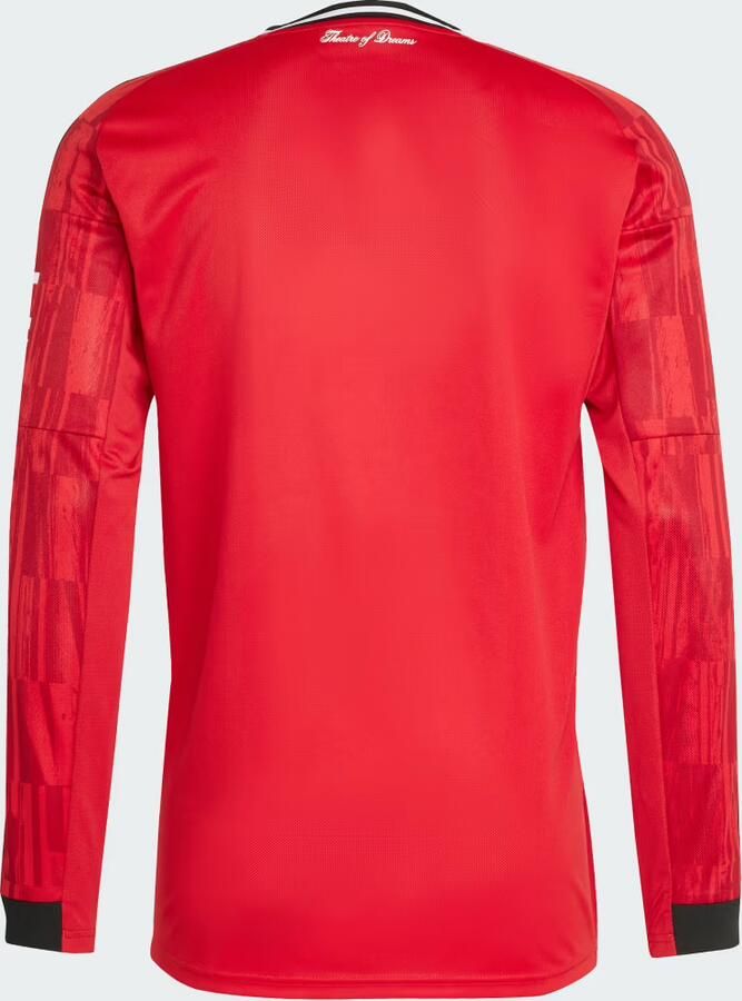 Adidas Manchester United FC 25 26 Long Sleeve Home Shirt Rood- Heren Rood - Foto 3